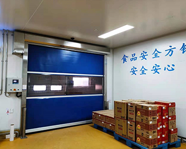 PVC快速卷門運行原理